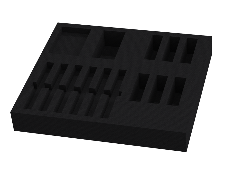 Santosom   22" Drawer Foam 2U, Beta 52 + Beta 91A + E604/904 + SM81