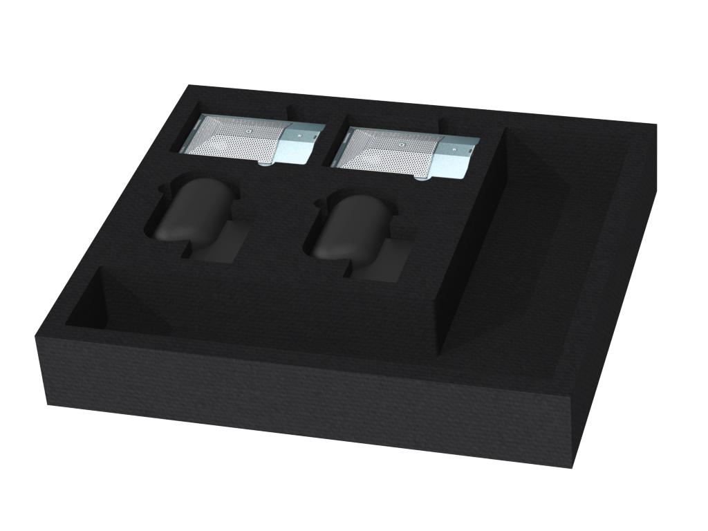 Santosom   22" Drawer Foam 2U, Beta 91, Beta 52