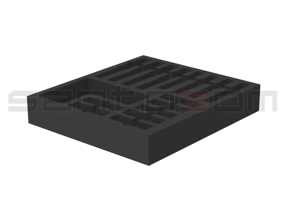 Santosom   22" Drawer Foam 2U, BG 4.1, C1000s, E604