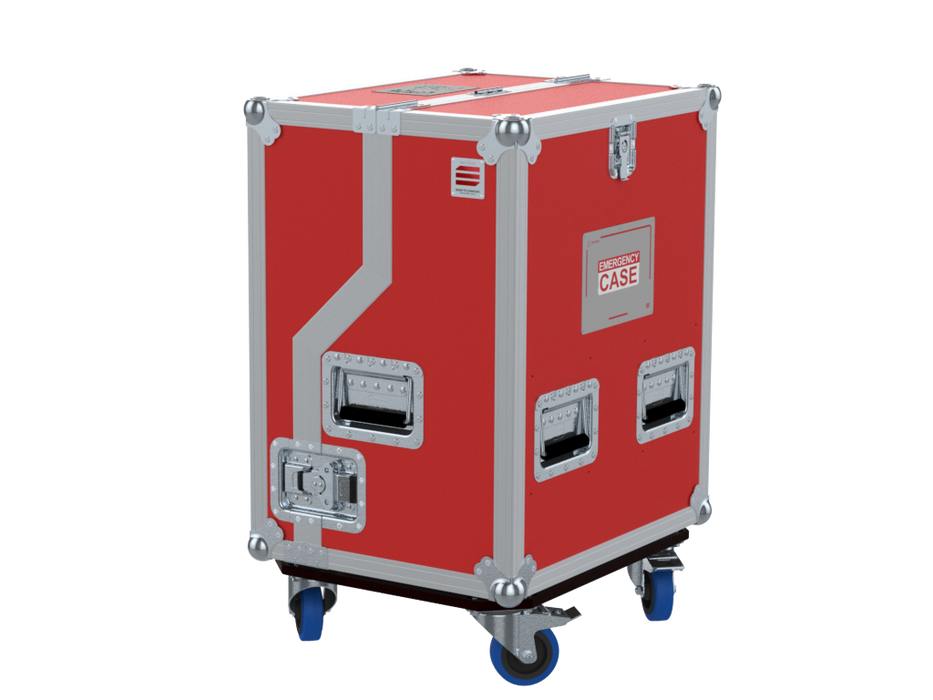 SANTOSOM Flight case PRO, 911 - Fuego de emergencia y caja de primeros auxilios