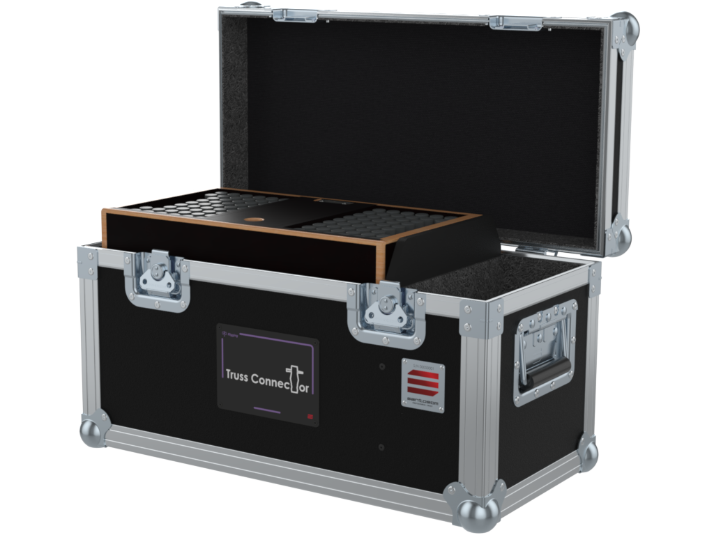 Santosom Rigging Flight case, 2x Modules Truss Connector