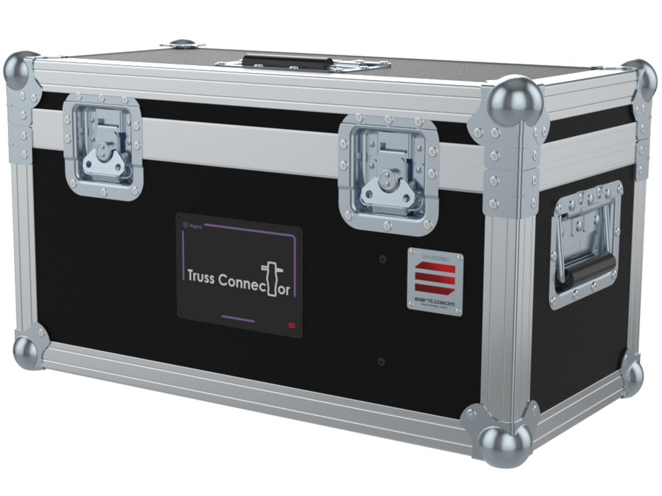 Santosom Rigging Flight case, 2x Modules Truss Connector