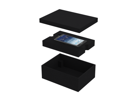 PLASTIC CASES FOAM Foam HD, Plastic Cases 2209BE - Thuraya X5-Touch