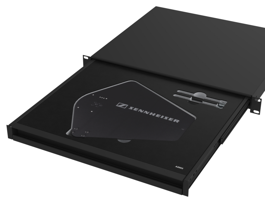 SANTOSOM   Mousse Modulaire 1U, 1x Sennheiser A2003