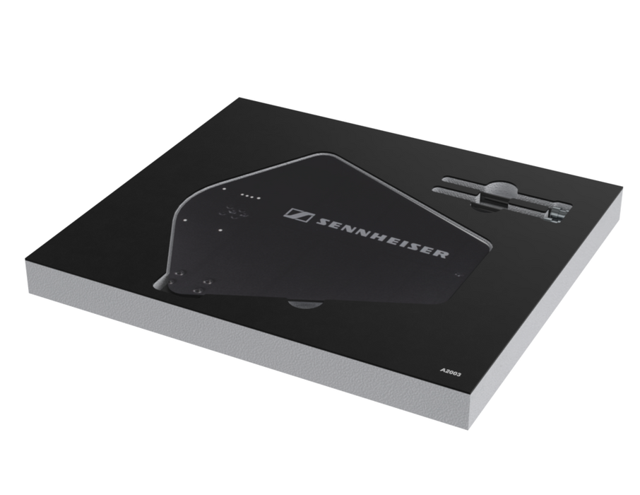 SANTOSOM   Mousse Modulaire 1U, 1x Sennheiser A2003