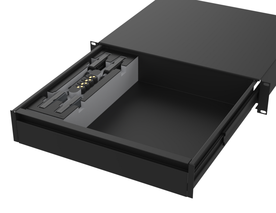 SANTOSOM   Espuma Modular 2U, 4x Shure AD1