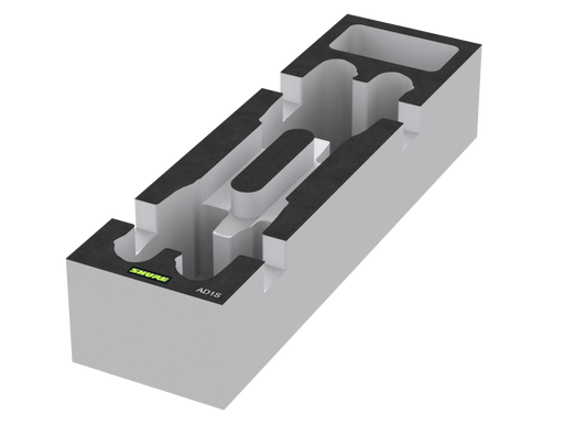 SANTOSOM   Espuma Modular 2U, Shure 4x AD1S