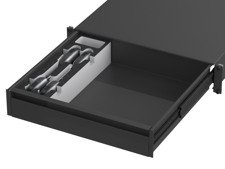 SANTOSOM   Modular Foam 2U, Shure 4x AD1S