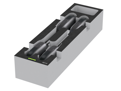SANTOSOM   Espuma Modular 2U, Shure 4x AD1S