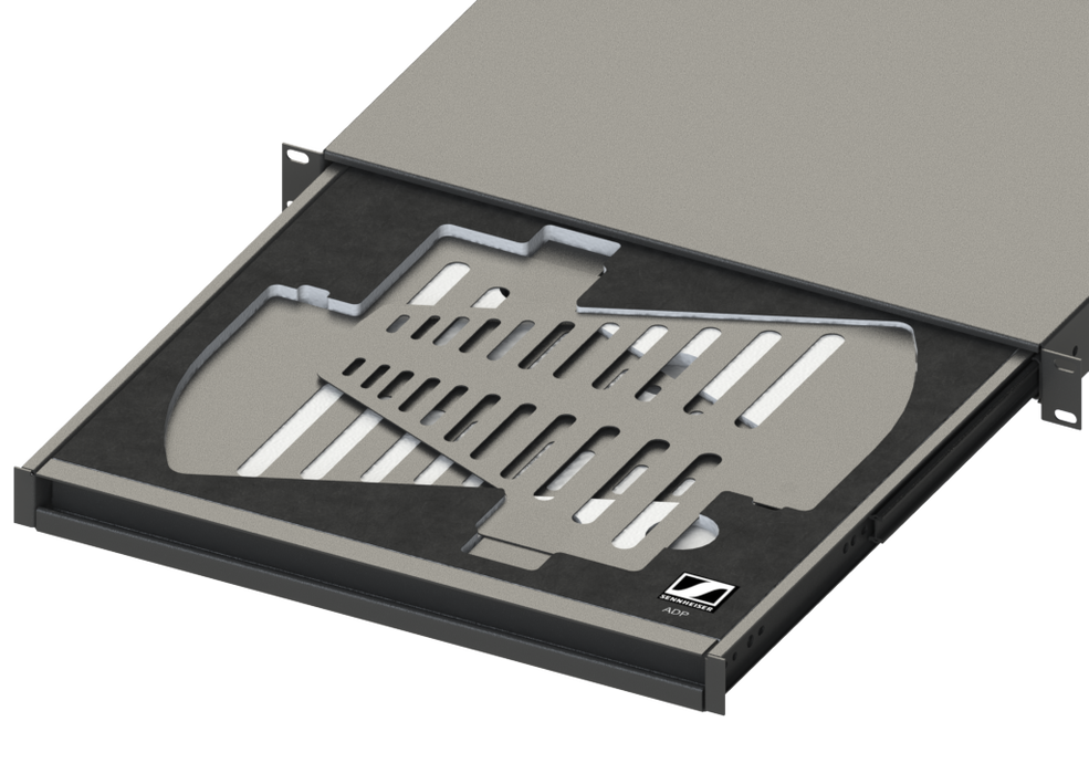 SANTOSOM   Modular Foam 1U, Sennheiser 2x ADP