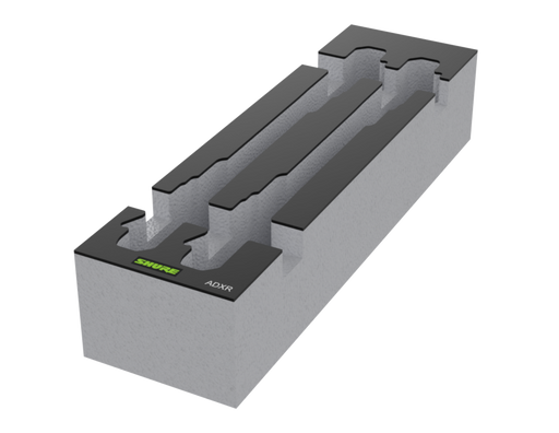 SANTOSOM Espuma Modular 2U, 4x Shure ADXR