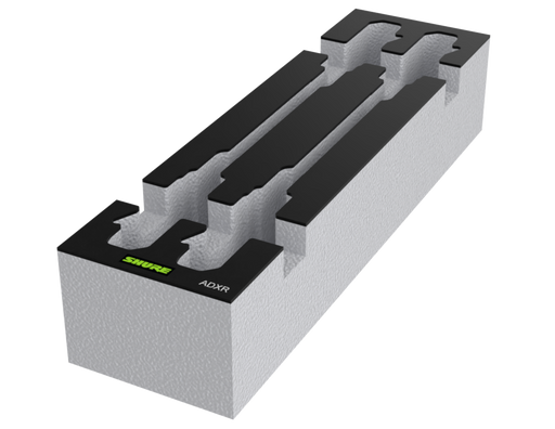 SANTOSOM Espuma Modular 2U, 4x Shure ADXR