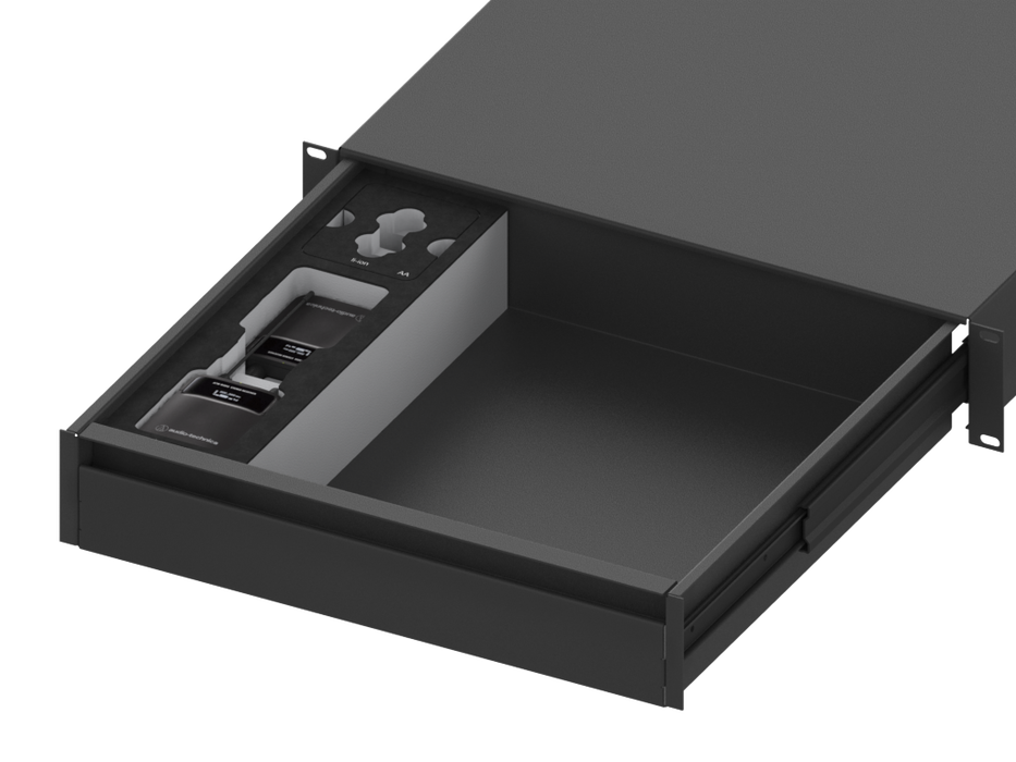 SANTOSOM Mousse Modulaire 2U, Audio Technica 2x AT1A