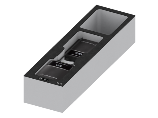 SANTOSOM Espuma Modular 2U, Audio Technica 2x AT1A