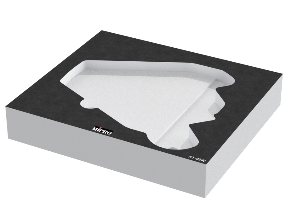 SANTOSOM   Modular Foam 2U, 1x Antenna Mipro AT-90W