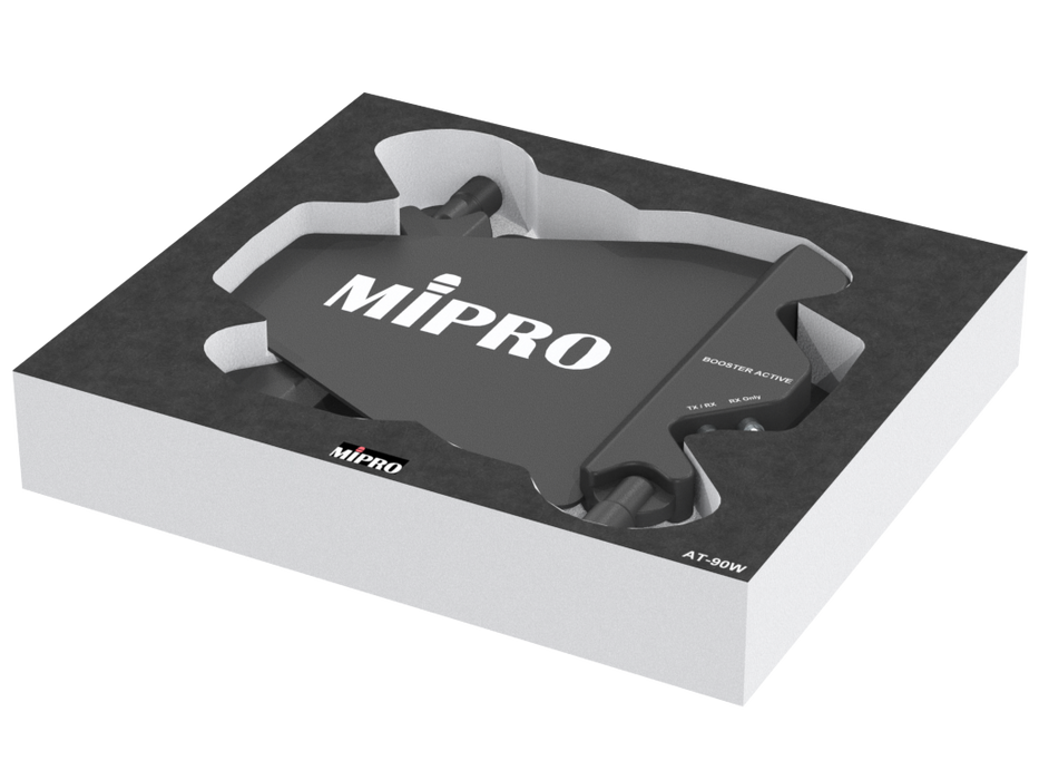 SANTOSOM   Espuma Modular 2U, 2x Antenna Mipro AT-90W