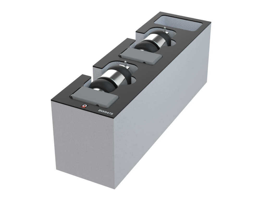 SANTOSOM Modular Foam 3U, 2x Broadweigh® BW-S475