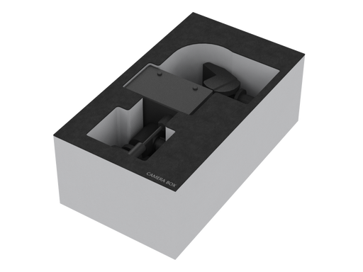 SANTOSOM Modular Foam 3U, Camera Box For Follow-Me
