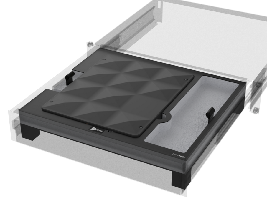 SANTOSOM Modular Foam 2U, 1x Antenna CP STAGE RFVenue