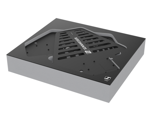 SANTOSOM Modular Foam 2U, 2x Antenna Senheiser DAD