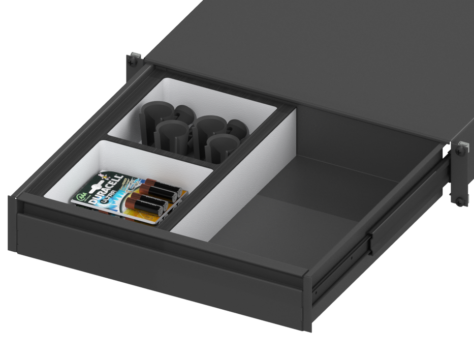 SANTOSOM FOAM Espuma Modular 2U, 2x Acess. (165x162x60)