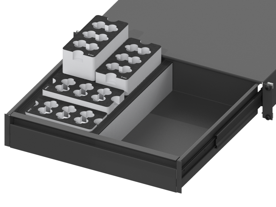 SANTOSOM FOAM Espuma Modular 2U, 2x Acess. (165x162x60)