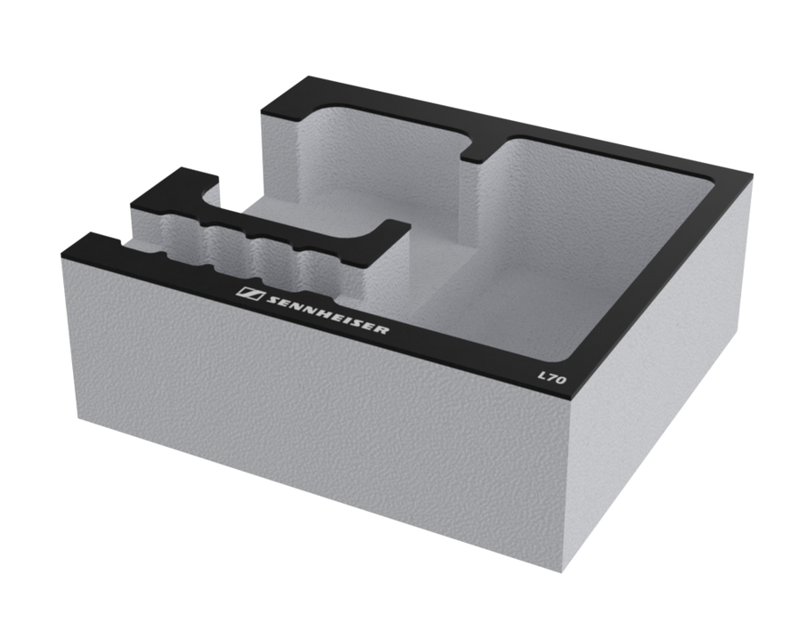 SANTOSOM Modular Foam 2U, Sennheiser 1x L70 + Acess.