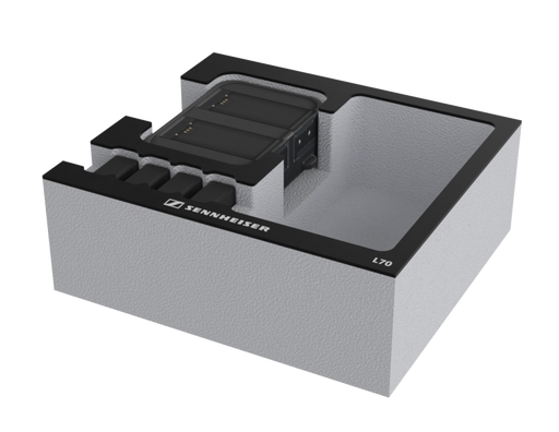 SANTOSOM Modular Foam 2U, Sennheiser 1x L70 + Acess.