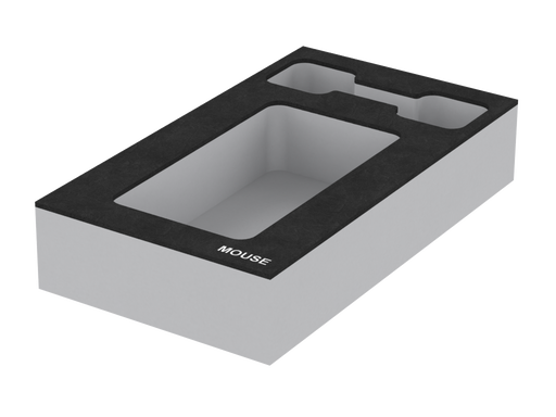 SANTOSOM Modular Foam 1U, For Mouse