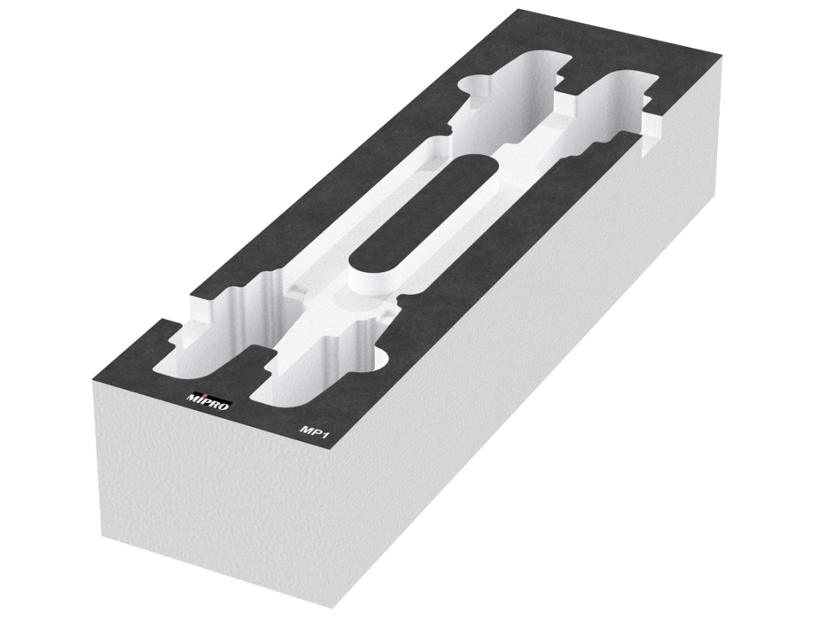 SANTOSOM   Mousse Modulaire 2U, MIPRO 4x MP1