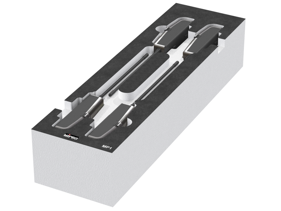 SANTOSOM   Mousse Modulaire 2U, MIPRO 4x MP1
