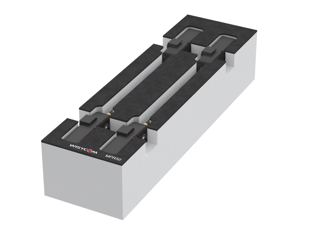 Santosom Modular Foam 2U, Wisycom 4x MPR50