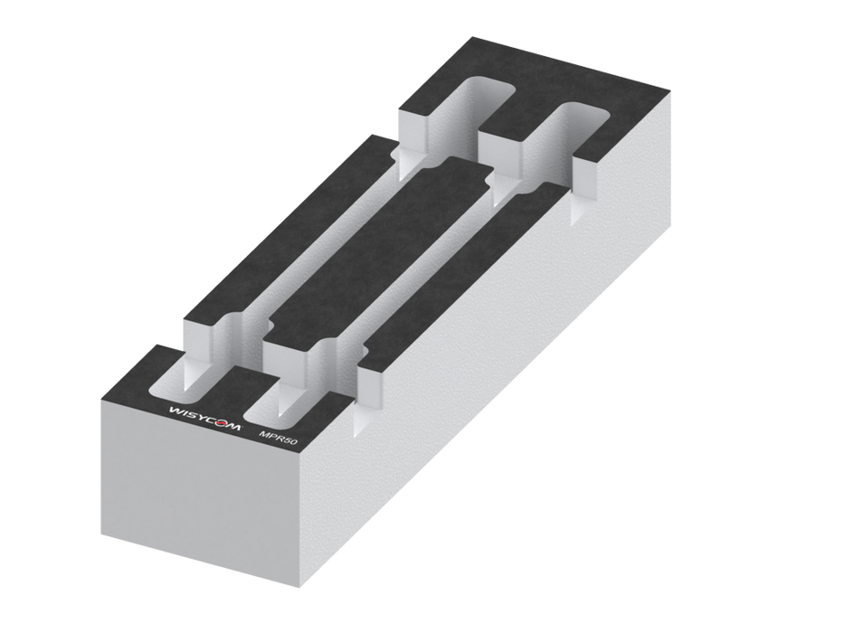 Santosom Modular Foam 2U, Wisycom 4x MPR50