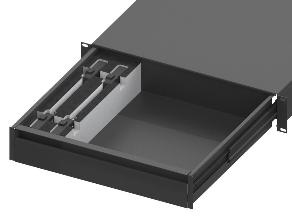 Santosom Modular Foam 2U, Wisycom 4x MPR50