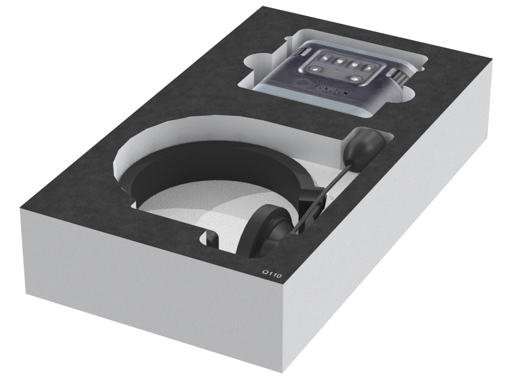 ESPUMA SANTOSOM Cajón Modular Espuma 2U, Set Intercom PunQtum (Q110+Q910)