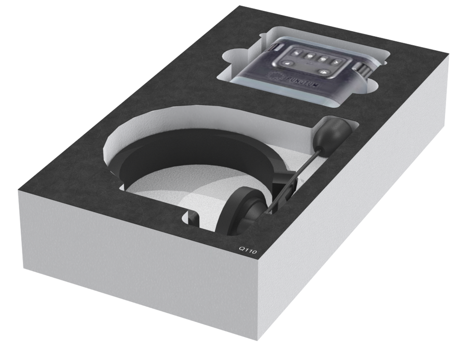 ESPUMA SANTOSOM Cajón Modular Espuma 2U, Set Intercom PunQtum (Q110+Q910)