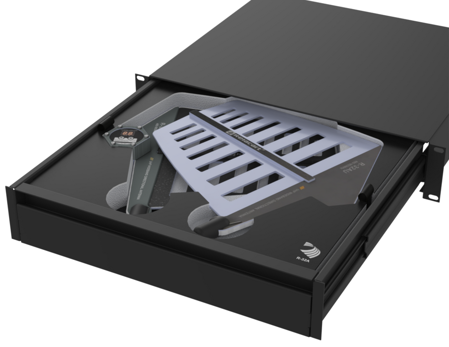 SANTOSOM Modular Foam 1U, 2x Relacart R-32AU
