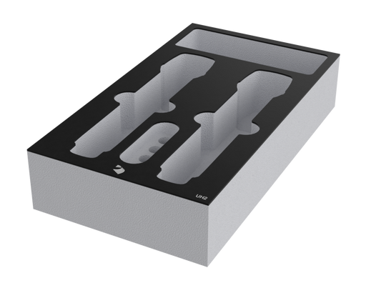 SANTOSOM Modular Foam 2U, Relacart, 2x AD2