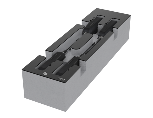 SANTOSOM Modular Foam 2U, 4x Relacart UT2 + Acess.