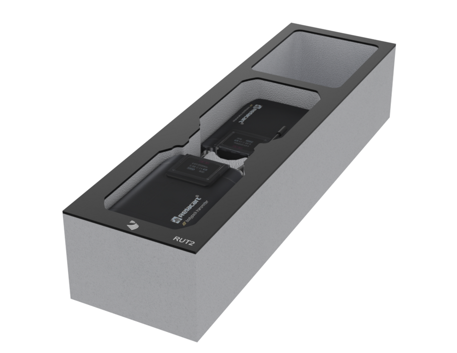 SANTOSOM Modular Foam 2U, 2x Relacart UT2 + Acess.