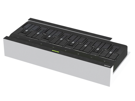 SANTOSOM   Espuma Modular 2U, Shure 1x Shure SBC840