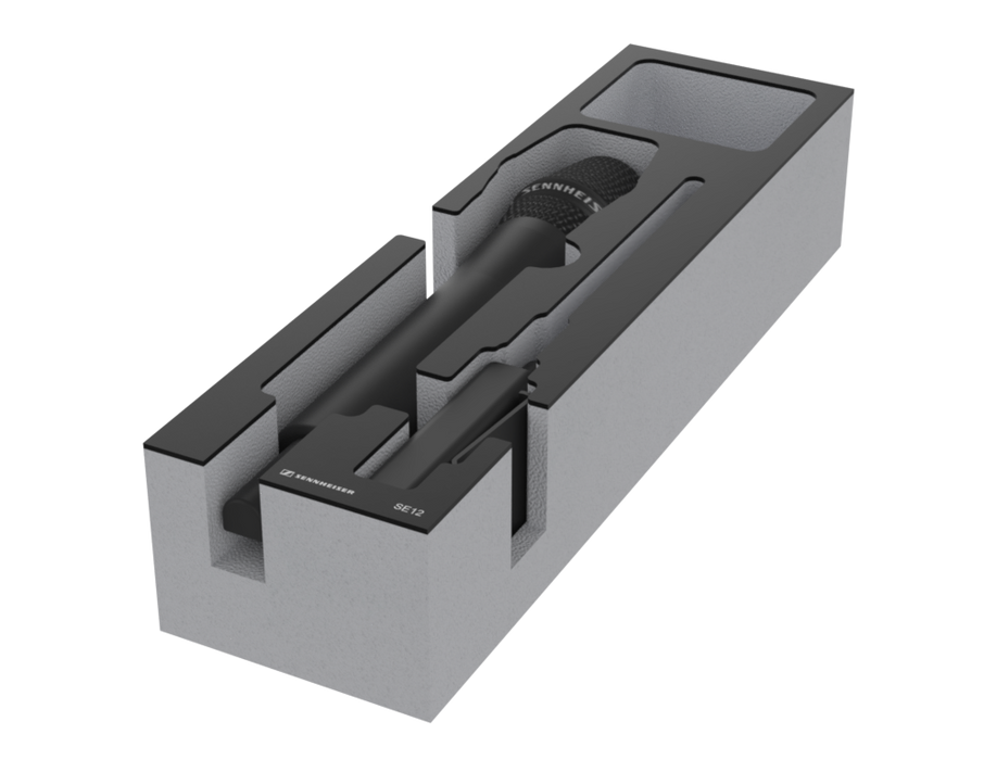 SANTOSOM Modular Foam 2U, Sennheiser 1x SE1,1x SE2