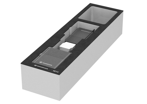 SANTOSOM   Espuma Modular 2U, Sennheiser 2x SE1C