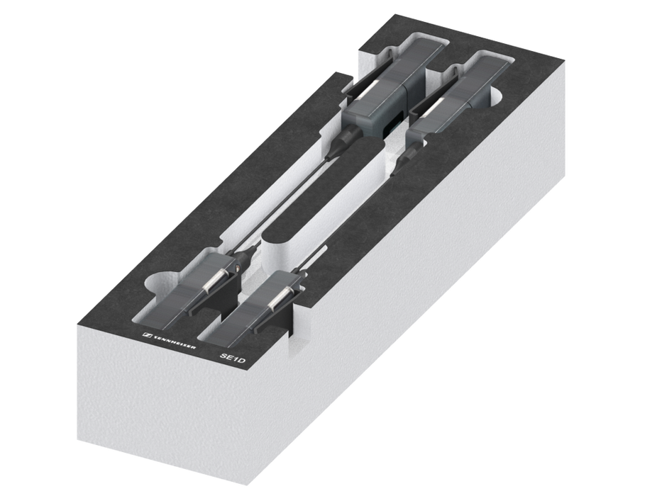 SANTOSOM   Espuma Modular 2U, Sennheiser 4x SE1D