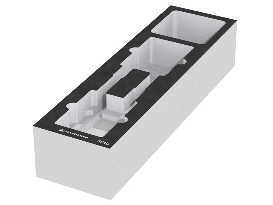 SANTOSOM   Espuma Modular 2U, Sennheiser 2x SE1D