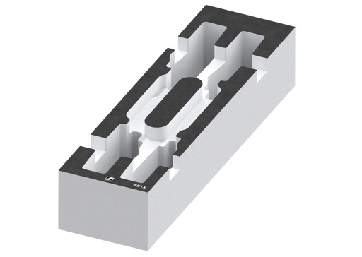 SANTOSOM   Espuma Modular 2U, Sennheiser 4x XSW IEM SK