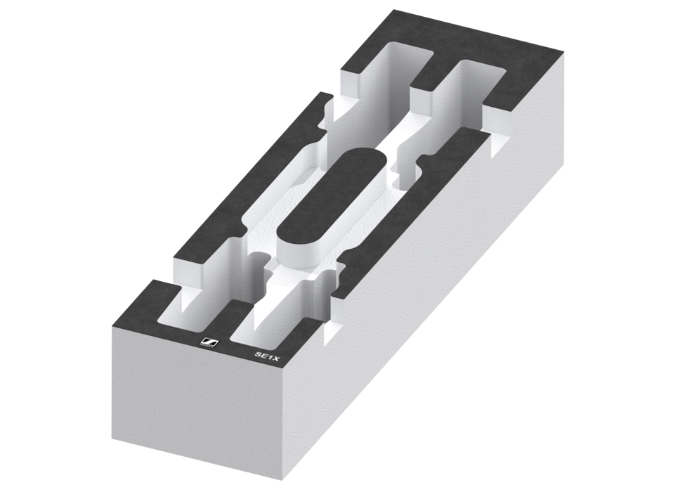 SANTOSOM   Espuma Modular 2U, Sennheiser 4x XSW IEM SK