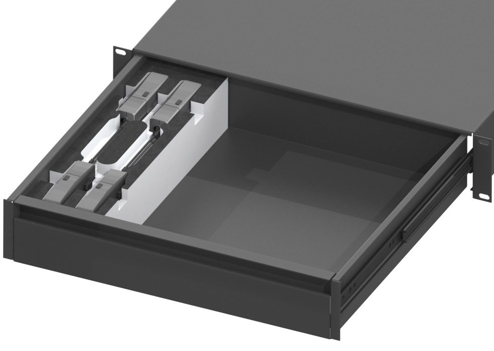 SANTOSOM   Espuma Modular 2U, Sennheiser 4x XSW IEM SK
