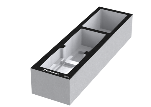 SANTOSOM   Espuma Modular 2U, Sennheiser 2x SE1X (XSW IEM SK)