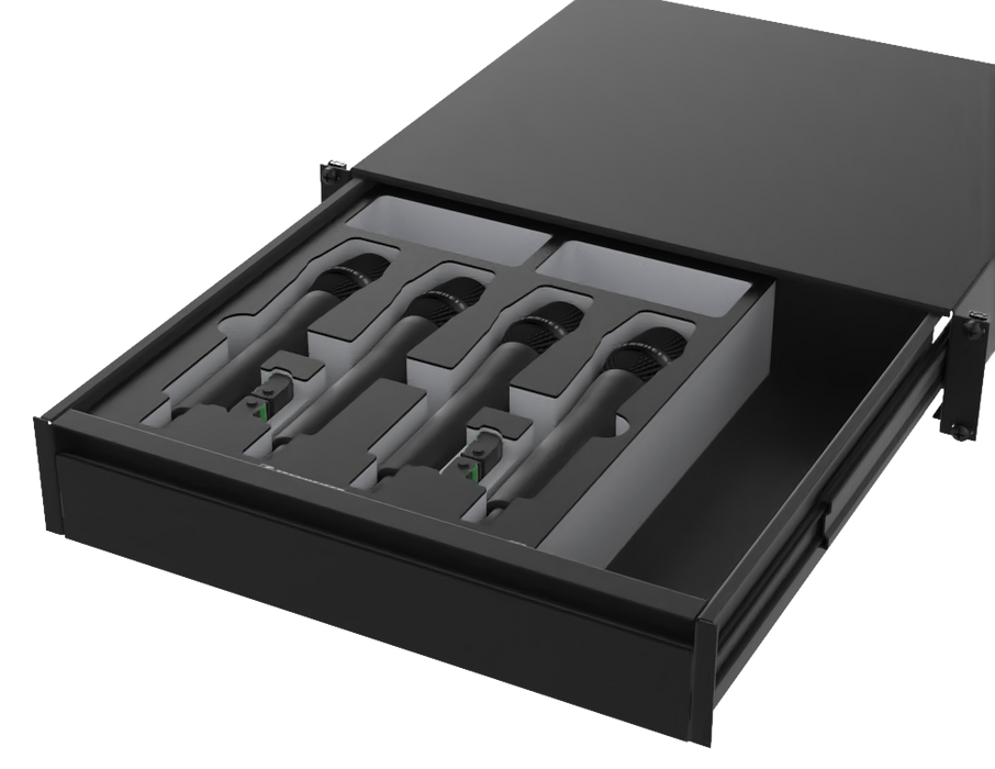 SANTOSOM   Espuma Modular 2U, Sennheiser 4x SE2